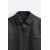 Zara Модельный рубашка на молнии из замши , Цвет: Черный, Размер: S (US S), изображение 9