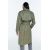 Zara Пальто-тренч из фальшивой замши , Цвет: Зеленый, Размер: S, изображение 6