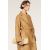 Zara Кожаное пальто с поясом - лимитированное издание , Цвет: Коричневый, Размер: XS-S, изображение 2