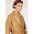Zara Кожаное пальто с поясом - лимитированное издание , Цвет: Коричневый, Размер: XS-S, изображение 4
