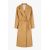 Zara Кожаное пальто с поясом - лимитированное издание , Цвет: Коричневый, Размер: XS-S, изображение 6