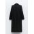 Zara Пальто макси длинное , Цвет: Черный, Размер: XS, изображение 3