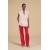 Zara Органзовые бархатные брюки - лимитированная коллекция , Цвет: Красный, Размер: XS