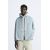 Zara Рубашка с контрастной строчкой , Цвет: Синий, Размер: S (US S), изображение 2
