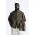 Zara Рубашка с карманами , Цвет: Зеленый, Размер: L (US L), изображение 2
