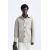 Zara Оверсайз рубашка с карманами , Цвет: Серый, Размер: S-M (US S-M), изображение 2