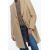 Zara Мягкое прилегающее пальто , Цвет: Коричневый, Размер: XS, изображение 6