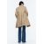 Zara Мягкое прилегающее пальто , Цвет: Коричневый, Размер: XS, изображение 7