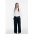 Zara Прямые брюки с поясом , Цвет: Черный, Размер: L