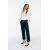 Zara Прямые брюки с поясом , Цвет: Черный, Размер: L, изображение 3