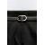 Zara Прямые брюки с поясом , Цвет: Черный, Размер: L, изображение 9