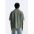 Zara Комфортная ная рубашка с текстурой , Цвет: Зеленый, Размер: S (US S), изображение 3