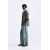 Zara Комфортная ная рубашка с текстурой , Цвет: Зеленый, Размер: S (US S), изображение 4