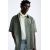 Zara Комфортная ная рубашка с текстурой , Цвет: Зеленый, Размер: S (US S), изображение 5