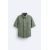 Zara Комфортная ная рубашка с текстурой , Цвет: Зеленый, Размер: S (US S), изображение 7