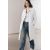 Zara Пальто тренч, изготовленное из смесового хлопка, Цвет: Белый, Размер: XS, изображение 2