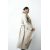 Zara Пальто с воротником-шалькой и воротником из искусственного меха zw collection , Цвет: Серый, Размер: S, изображение 8