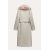 Zara Пальто с воротником-шалькой и воротником из искусственного меха zw collection , Цвет: Серый, Размер: S, изображение 10