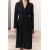 Zara Пальто на пуговицах с двойным рядом, выполненное из 29% вискозы. воротник с лацканами и длинными рукавами с пуговицами на манжетах. передние карманы с клапанами. подкладка в тон. застежка на двойной ряд пуговиц спереди. , Цвет: Черный, Размер: XS, изображение 2