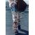 Zara Пижамные брюки zw collection printed pyjama-style trousers , Цвет: С принтом, Размер: S, изображение 2