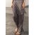 Zara Брюки-парео с эффектом складок , Цвет: Серый, Размер: S, изображение 4