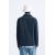 Zara Рубашка-накидка с приталенным кроем из хлопка с потертостями, Цвет: Синий, Размер: S (US S), изображение 3