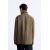 Zara Двубортный мужской пиджак в стиле relaxed fit, изготовленный из фактурной ткани с имитацией фетра, Цвет: Коричневый, Размер: XL (US XL), изображение 4