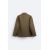 Zara Двубортный мужской пиджак в стиле relaxed fit, изготовленный из фактурной ткани с имитацией фетра, Цвет: Коричневый, Размер: XL (US XL), изображение 8