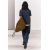 Zara Тяжелые хлопковые брюки , Цвет: Синий, Размер: L, изображение 4
