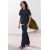 Zara Тяжелые хлопковые брюки , Цвет: Синий, Размер: L, изображение 5