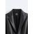 Zara Эффект кожи оверсайз блейзер - лимитированное издание , Цвет: Черный, Размер: S (US S), изображение 9