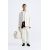 Zara Оверштан с текстурой и подкладкой , Цвет: Белый, Размер: L (US L)