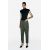 Zara Брюки-карандаши с бумажным мешком и эластичным поясом , Цвет: Зеленый, Размер: XS
