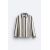 Zara Рубашка с полосатым текстурным узором , Цвет: multicolor, Размер: S (US S), изображение 8