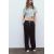 Zara Брюки с полосатой боковой отделкой , Цвет: Синий, Размер: XS