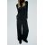 Zara Широкие брюки с высокой талией и эластичным поясом, Цвет: Черный, Размер: XS, изображение 2
