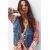 Zara Жилет z1975 denim cropped , Цвет: Синий, Размер: XS, изображение 3