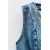 Zara Жилет z1975 denim cropped , Цвет: Синий, Размер: XS, изображение 7
