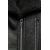 Zara Пальто в стиле байкера из коллекции zw collection double-faced long biker coat , Цвет: Черный, Размер: XS-S, изображение 8