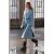 Zara Пальто из смесовой шерсти manteco, Цвет: Синий, Размер: XL, изображение 3