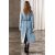 Zara Пальто из смесовой шерсти manteco, Цвет: Синий, Размер: XL, изображение 4