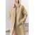 Zara Пальто прямого кроя коллекции zw с воротником рубашки , Цвет: Коричневый, Размер: S, изображение 2