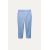 Zara Прямые брюки коллекции zw из спиннового хлопкового смесового материала, Цвет: Синий, Размер: XS, изображение 4