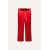 Zara   zw collection прямые брюки из тяжелого атласа , Цвет: Красный, Размер: XS, изображение 5