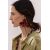 Zara Эмалированные цветочные серёжки , изображение 2
