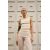 Zara Джинсы с эффектом потертости и ребристой текстурой , Цвет: Бежевый, Размер: L, изображение 2