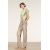 Zara Кожаные широкие брюки - лимитированное издание , Цвет: Серый, Размер: S