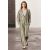 Zara Полосатые брюки , Цвет: Зеленый, Размер: XS