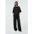 Zara Джинсы средней посадки из упругой вязаной ткани с компактным, мягким и непрозрачным плетением, Цвет: Серый, Размер: S