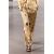 Zara Широкие брюки из 100% шелка с принтом zw collection , Цвет: С принтом, Размер: XL, изображение 2